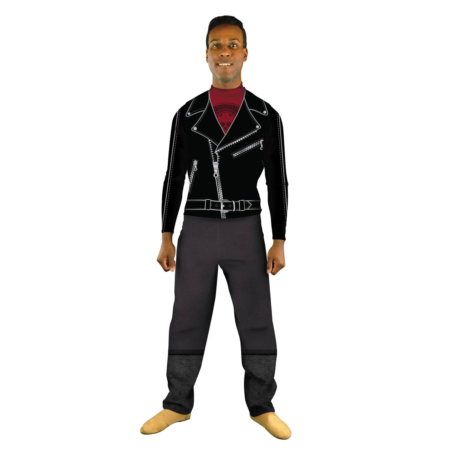 Photo of man in leather jacket costume. Walking TV Top Sons Red Pant Negan Motorcycle Leather Jacket Harley Explore Dead Davidson Cosplay Characters Character Biker Anarchy American America 50's